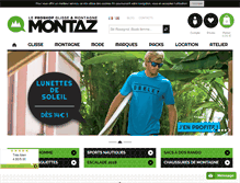 Tablet Screenshot of montaz.com